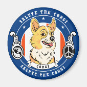 Corgi Magnet (Voorkant)