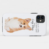 Corgi mam iPhone 5 Hoesje (Achterkant (horizontaal))