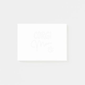 Corgi Mam Pet Gifts for Corgi Hondenliefhebbers an Post-it® Notes