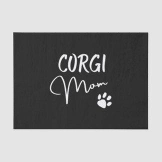 Corgi Mam Pet Gifts for Corgi Hondenliefhebbers an Tissuepapier