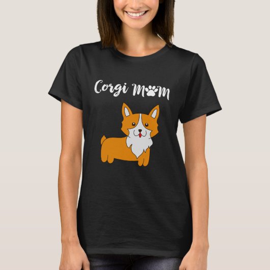 Corgi Mam T-shirt (Voorkant)