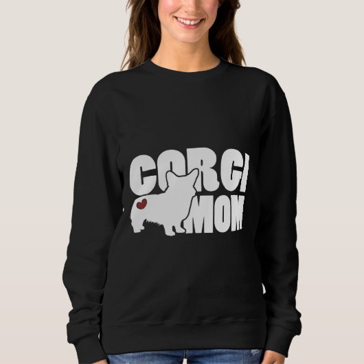 Corgi mam voor Welsh Corgi Trui (Voorkant)