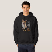 Corgi mama Dog Corgi Hoodie (Voorkant volledig)