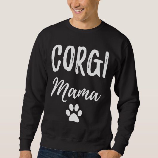 Corgi Mama Dog Mam Trui (Voorkant)