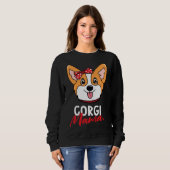 Corgi Mama Dog Trui (Voorkant volledig)