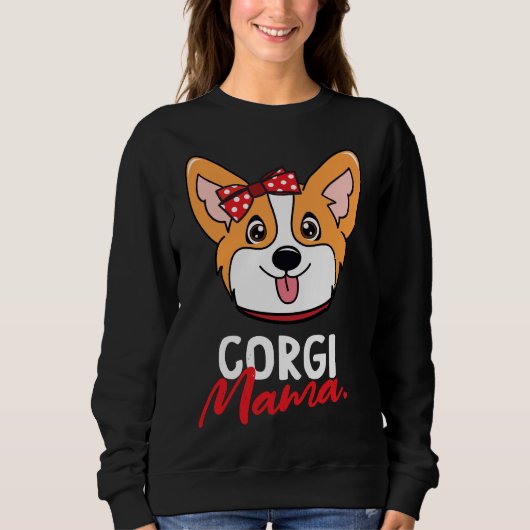 Corgi Mama Dog Trui (Voorkant)