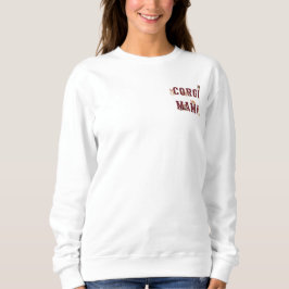 Corgi Mama Esthetische Typografie Knusse Trui