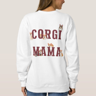 Corgi Mama Esthetische Typografie Knusse Trui