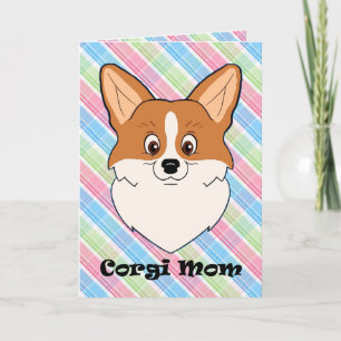 Corgi Mama Kaart