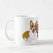 Corgi Mama Koffiemok (Links)