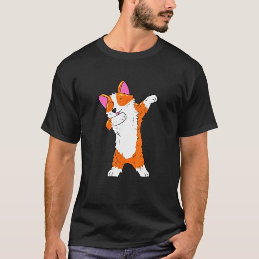 Corgi mama of papa t-shirt (Voorkant)