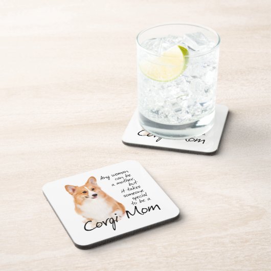 Corgi mama Onderzetters (Rechterzijde)