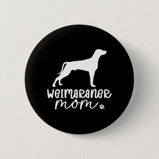 Corgi Mama Ronde Button 5,7 Cm (Voorkant)
