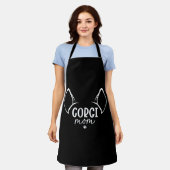 Corgi Mama Schort (Gedragen)