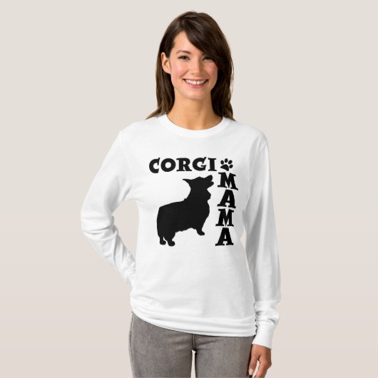 CORGI MAMA T-SHIRT (Voorkant volledig)
