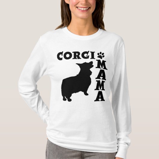 CORGI MAMA T-SHIRT (Voorkant)