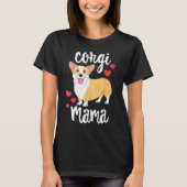 Corgi Mama T-shirt (Voorkant)