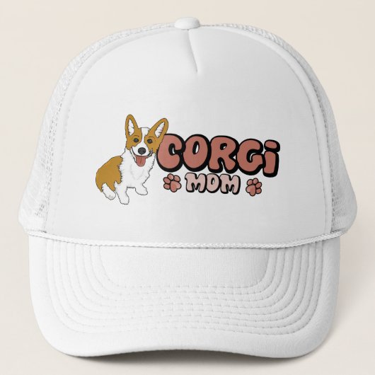 Corgi Mama Trucker Pet (Voorkant)