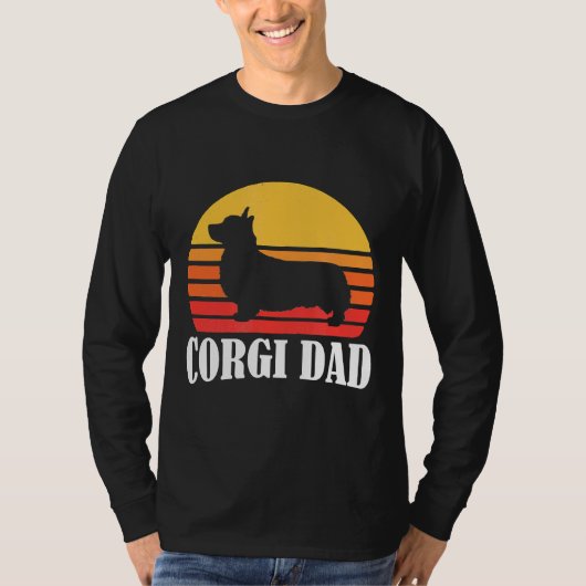 Corgi-Mannen T-shirt (Voorkant)