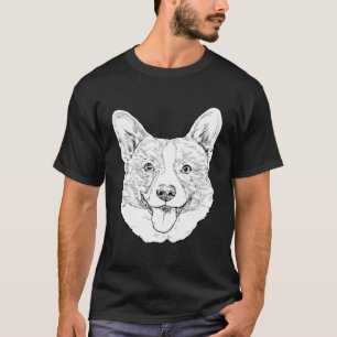 Corgi Mannen Vrouwen Corgi Lover Gift Corgi Mom  T-shirt