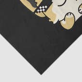 Corgi Meme Pixel Sunglasses Cute Dog Tissuepapier (Detail)