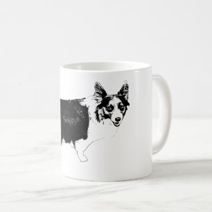 Corgi met sterrenlicht Krijgt je dag goed op gang Koffiemok