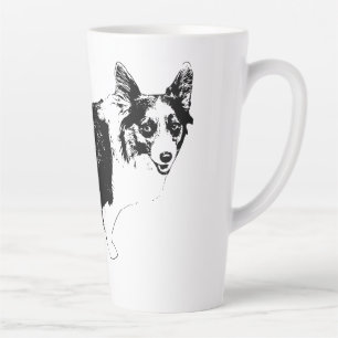 Corgi met sterrenlicht Krijgt je dag goed op gang Latte Mok