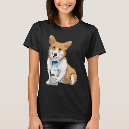 Corgi Milk T-shirt (Voorkant)