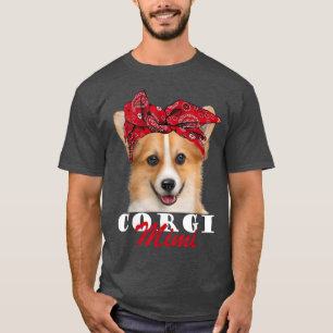 Corgi Mimi Cute Corgi Dog Bandana T-shirt
