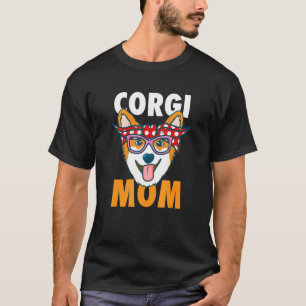 Corgi Moeder Cute Hond Huisdier Eigenaar Adoptie R T-shirt