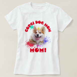 Corgi Moeder Hond Beste Hond Moeder Ooit T-shirt