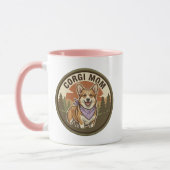 Corgi Moeder Koffiemok | Welsh Corgi Hond Moeder C Mok (Links)