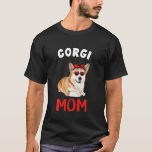 Corgi Moeder Mama Corgi Hond  Eigenaar Grappige Mo T-shirt