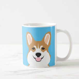Corgi Mok - Aqua Turquoise Corgi Mok