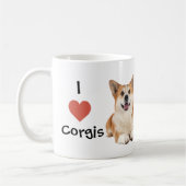 Corgi Mok Ik hou van Corgis (Links)