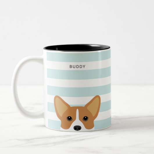 Corgi-Mokken Tweekleurige Koffiemok (Links)