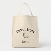 Corgi Mom Club Tote Bag (Voorkant)