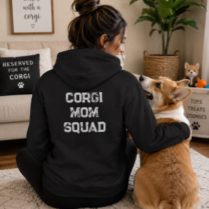 'Corgi Mom Squad' Hond Moeder Verjaardag Moederdag Hoodie