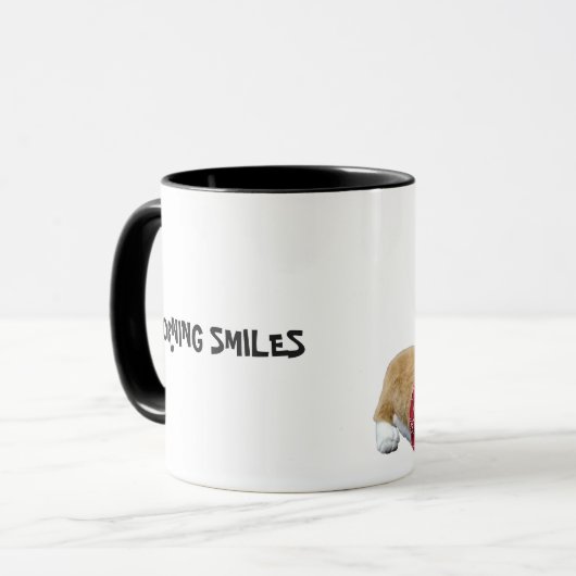 Corgi Morning Smile Mok (Voorkant links)