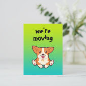 Corgi' Moving Briefkaart (Staand voorkant)