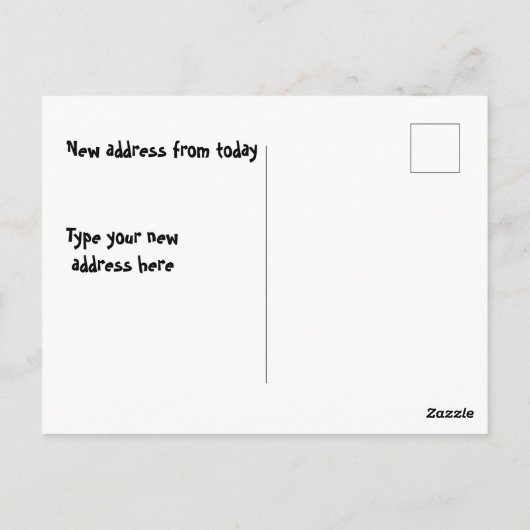 Corgi' Moving Briefkaart (Achterkant)