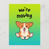 Corgi' Moving Briefkaart (Voorkant)