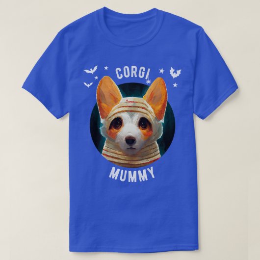 Corgi Mummyhalloween-583 T-shirt (Design voorkant)