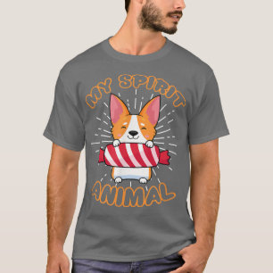 Corgi My Spirit Animal Corgi Lover Corgi Eigenaar T-shirt