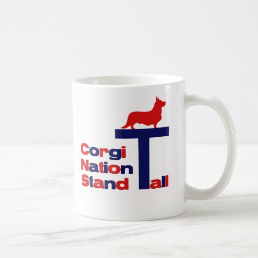 Corgi Nation stand-all Koffiemok (Rechts)