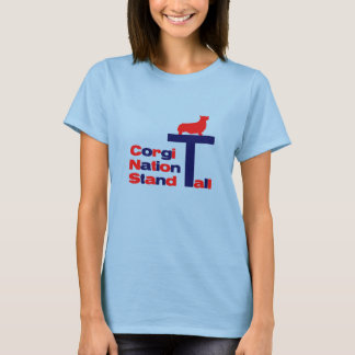 Corgi Nation stand-all T-shirt