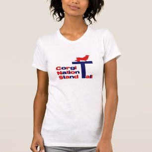 Corgi Nation stand-all T-shirt