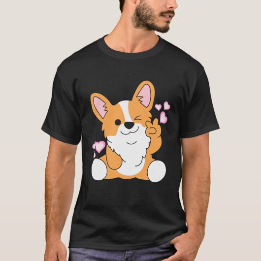 Corgi  Nice  Corgi  Puppy for Women T-shirt (Voorkant)