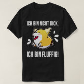 Corgi nicht luffig luffig t-shirt (Design voorkant)