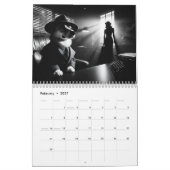 Corgi Noir Kalender (Feb 2027)